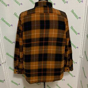 Middle Of Beyond Flannel Shirt Evil Dead II 2 MOB Plaid Swallow Your Soul Men XL
